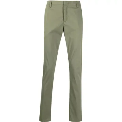 ドンダップ メンズ カジュアルパンツ ボトムス Straight-leg trousers Green