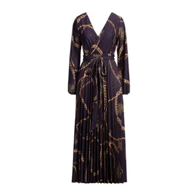 【送料無料】 ガイ マッティオーロ レディース ワンピース トップス Maxi dresses Purple