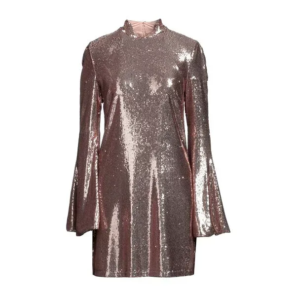 【送料無料】 アニエバイ レディース ワンピース トップス Mini dresses Metallic