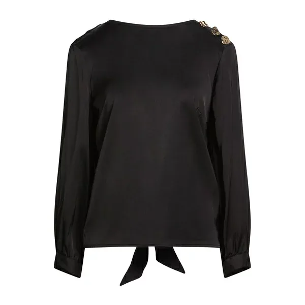 【送料無料】 バッシュ レディース Tシャツ トップス Tops Black