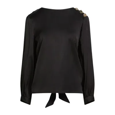 【送料無料】 バッシュ レディース Tシャツ トップス Tops Black