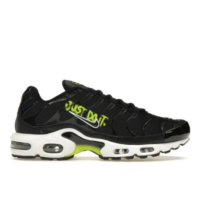Nike ナイキ メンズ スニーカー 【Nike Air Max Plus Black Volt Just Do It】 サイズ US_11.5(29.5cm) Black/White/Volt/Black