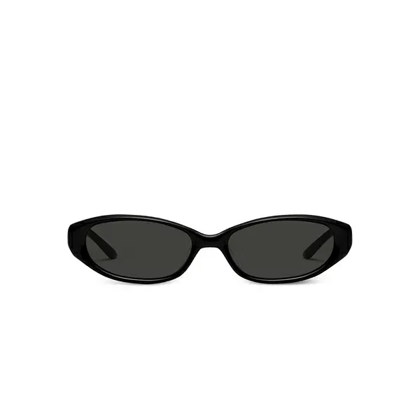 ジェントルモンスター メンズ サングラス・アイウェア アクセサリー Monica 01 oval-frame sunglasses Black