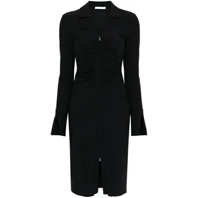 パトリツィア ペペ レディース ワンピース トップス Jersey midi dress Black