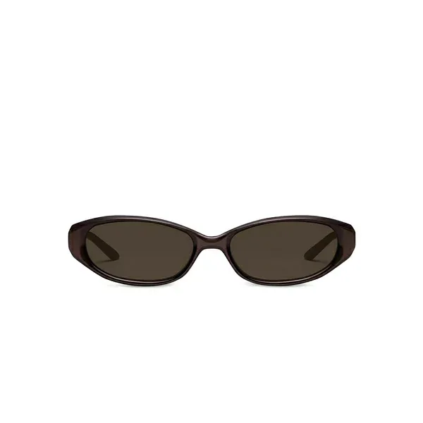 ジェントルモンスター メンズ サングラス・アイウェア アクセサリー Monica r11 cat-eye frame sunglasses Brown