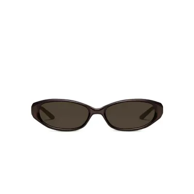 ジェントルモンスター メンズ サングラス・アイウェア アクセサリー Monica r11 cat-eye frame sunglasses Brown