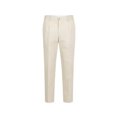 ブリリア 1949 メンズ カジュアルパンツ ボトムス Portofino pleated trousers Neutrals