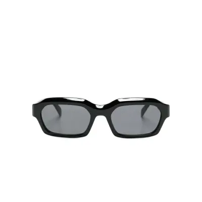 レトロスーパーフューチャー メンズ サングラス・アイウェア アクセサリー Boletus rectangle-frame sunglasses Black