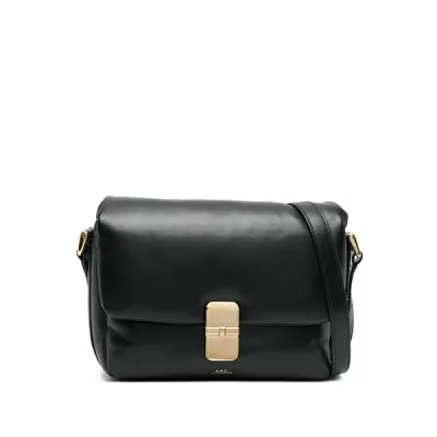 アーペーセー レディース ショルダーバッグ バッグ Grace shoulder bag Black