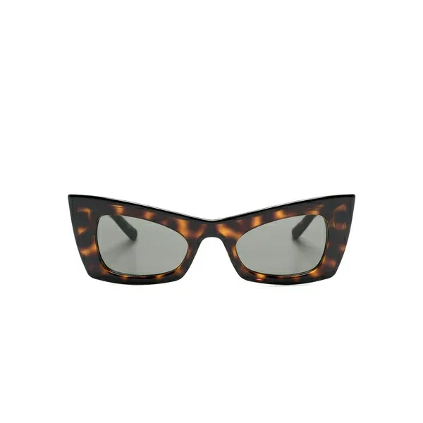 サンローラン アイウェア レディース サングラス&アイウェア アクセサリー Tortoiseshell cat-eye frame sunglasses Brown