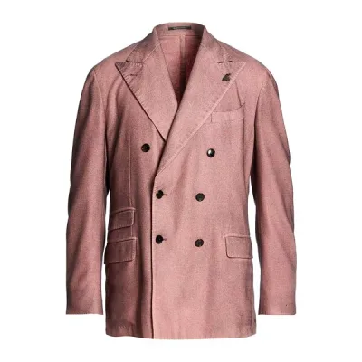 【送料無料】 ガブリエレ パジーニ メンズ ジャケット&ブルゾン アウター Blazers Pink