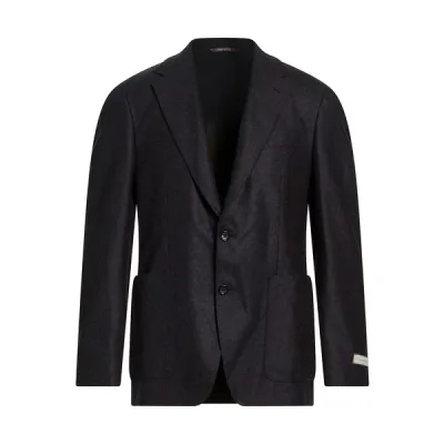 【送料無料】 カナーリ メンズ ジャケット&ブルゾン アウター Blazers Blue