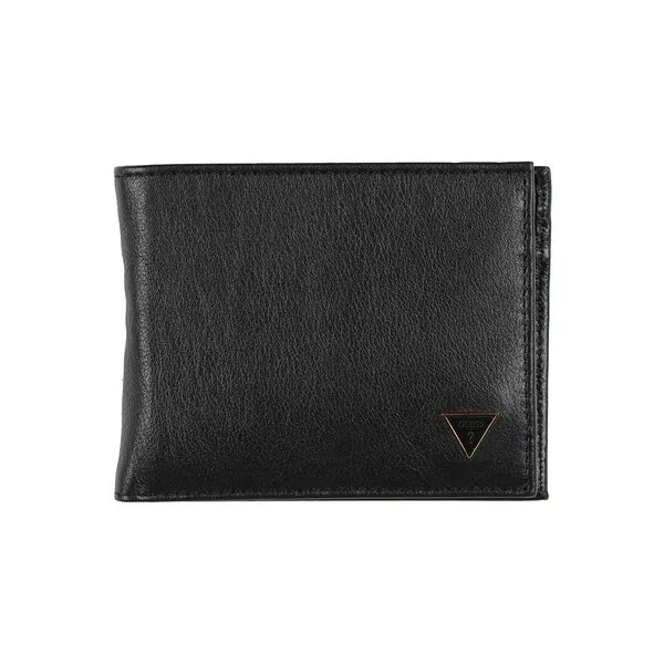 【送料無料】 ゲス メンズ 財布 アクセサリー Wallets Black