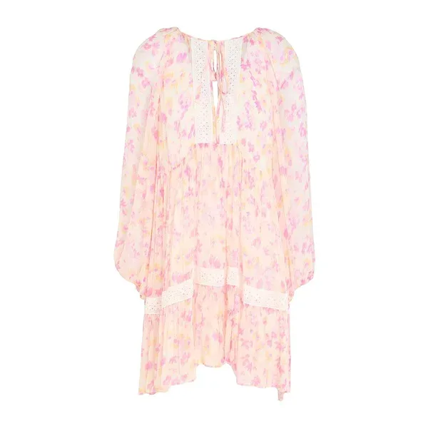 【送料無料】 マージュ レディース ワンピース トップス Mini dresses Pink