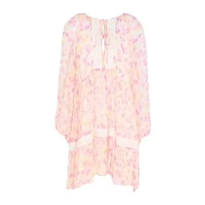 【送料無料】 マージュ レディース ワンピース トップス Mini dresses Pink