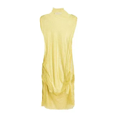 【送料無料】 スポーツマックス レディース ワンピース トップス Mini dresses Yellow