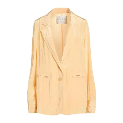 【送料無料】 フォルテ フォルテ レディース ジャケット&ブルゾン アウター Blazers Yellow