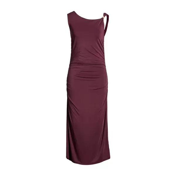 【送料無料】 スーベニアー レディース ワンピース トップス Midi dresses Purple