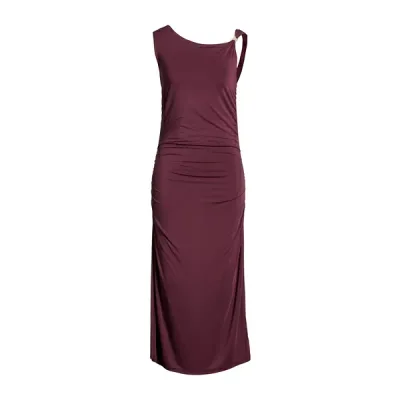 【送料無料】 スーベニアー レディース ワンピース トップス Midi dresses Purple