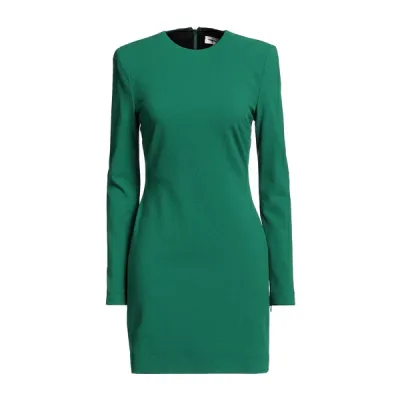 【送料無料】 ヴィクトリア ベッカム レディース ワンピース トップス Mini dresses Green