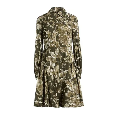 【送料無料】 アーデム レディース ワンピース トップス Midi dresses Green