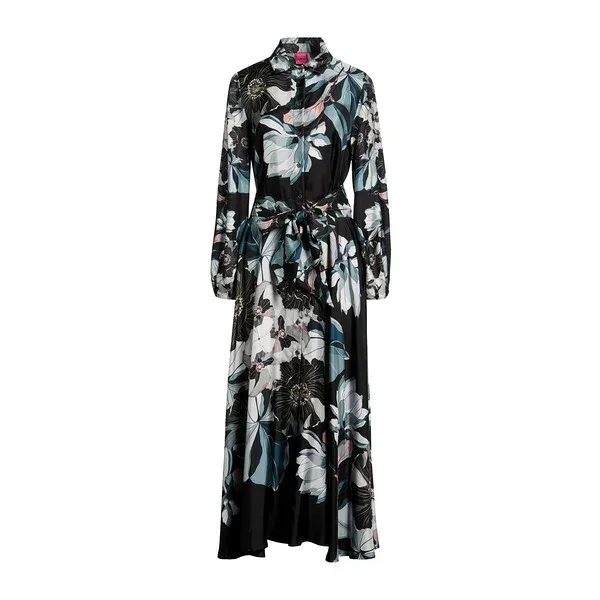 【送料無料】 フランコフェラーリ レディース ワンピース トップス Maxi dresses Blue