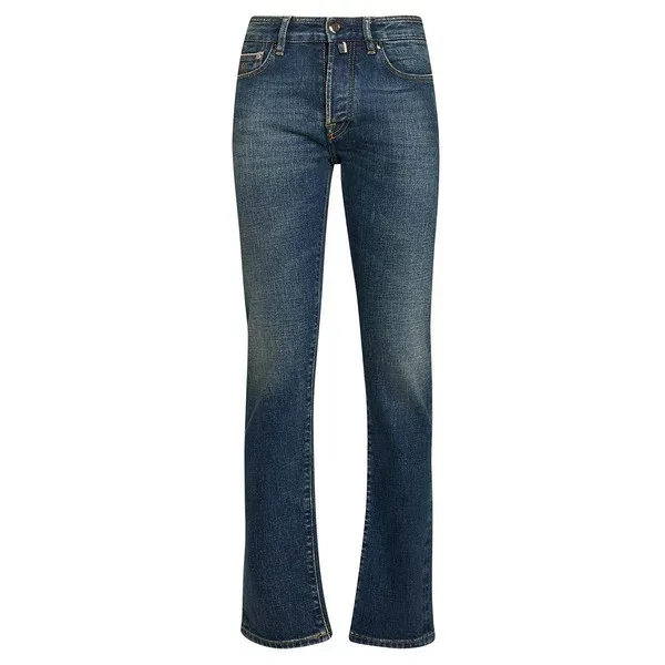 【送料無料】 ムーレー メンズ デニムパンツ ボトムス Jeans Blue