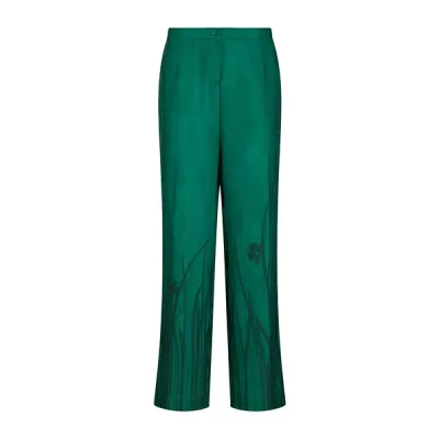 【送料無料】 エレナ ミール レディース カジュアルパンツ ボトムス Pants Green