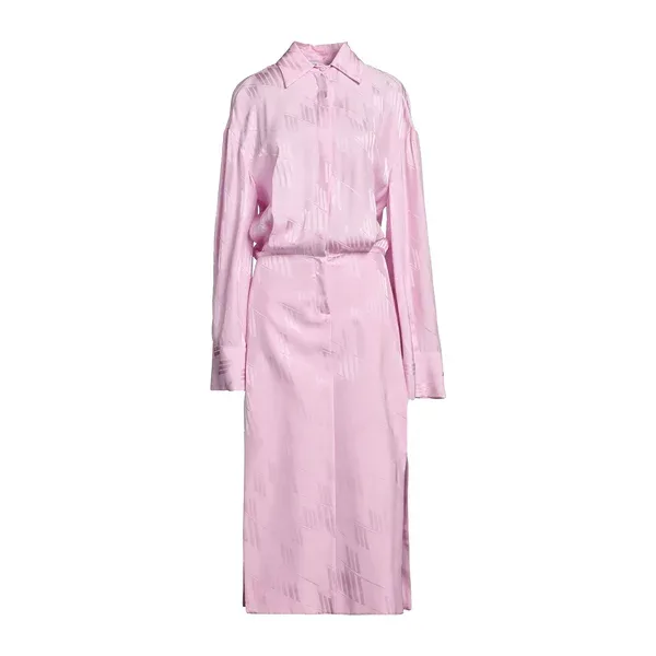 【送料無料】 ジ アティコ レディース ワンピース トップス Midi dresses Pink