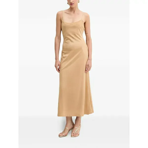 バードット レディース ワンピース トップス Slip midi dress Neutrals
