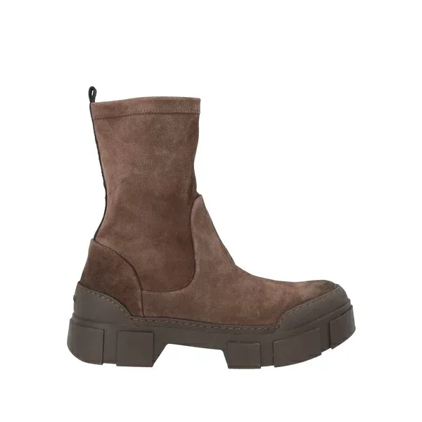 【送料無料】 ヴィック・マティ レディース ブーツ シューズ Ankle boots Brown