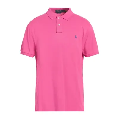 【送料無料】 ラルフローレン メンズ Tシャツ トップス Polo shirts Pink