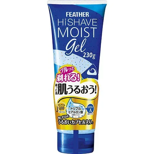 【送料込】フェザー安全剃刀 フェザー ハイシェーブ モイストジェル 230g×36点セット ★まとめ買いでお得!ケース販売 ( 4902470832319 )