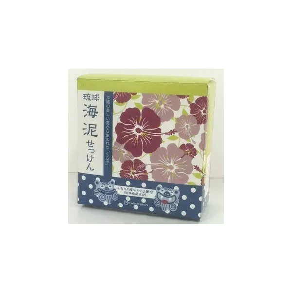 地の塩 ちのしお社 琉球海泥せっけん ( 内容量:100G ) (沖縄県産くちゃ配合石鹸)( 4571243110239 )
