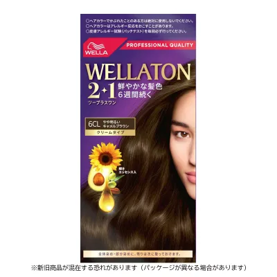 【送料無料・まとめ買い×3】 ウエラトーン ツープラスワン ( 2+1 ) クリーム 6CL ( 女性用白髪染め ) ×3点セット ( 4056800251100 )