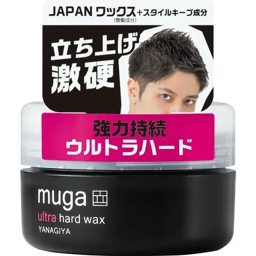 【送料無料・まとめ買い×3】柳屋本店 MUGA ウルトラハードワックス 85g ほのかに香るマリンフローラルの香り×3点セット ( 4903018211177 )