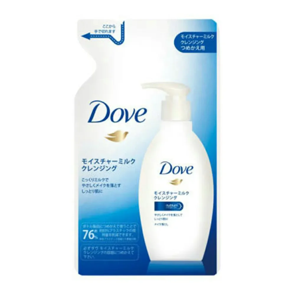 【送料無料・まとめ買い×10】ユニリーバ・ジャパン ダヴ モイスチャーミルク クレンジング つめかえ用 180ml ×10点セット ( 4902111736945 )