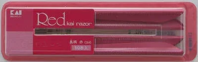 【送料無料・まとめ買い×5】貝印 赤貝 長刃10本 顔用 カミソリ×5点セット ( 4901331007453 )