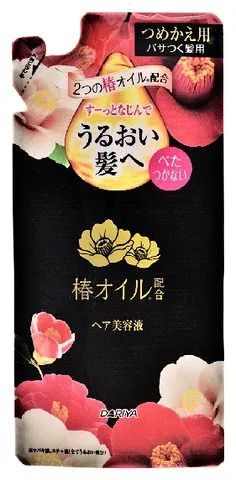 【送料無料・まとめ買い×5】ダリヤ 椿オイル配合 ヘア美容液 詰替え用 90ML×5点セット ( 4904651186259 )