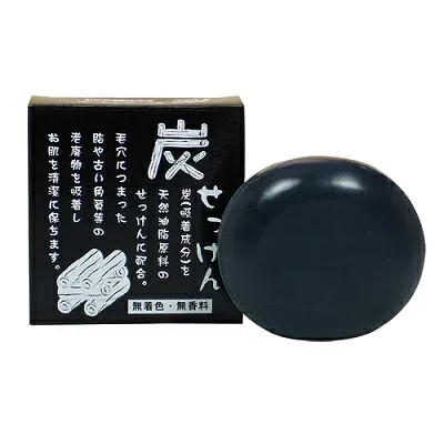 【送料無料・まとめ買い×5】ちのしお社 C&B炭石けん ( 内容量:100G ) ×5点セット ( 4982757911135 )