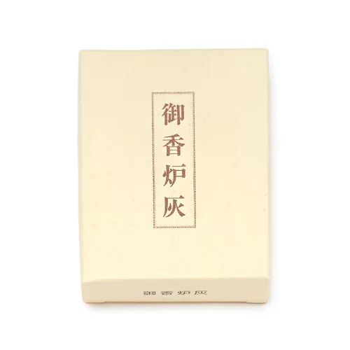 日本香堂 御香炉灰 ( 自然灰 ) 約50g入(4902125921009 )