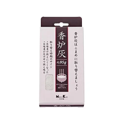 【送料込・まとめ買い×120】日本香堂 香炉灰 約95g入(仏事・墓参用品 香炉用の灰)×120点セット(4902125920187)