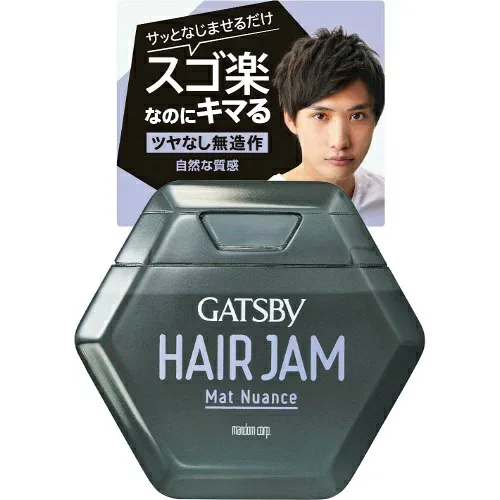 【まとめ買い×003】MANDOM マンダム GATSBY ギャツビー ヘアジャム マットニュアンス 110ml ×003点セット(4902806106169)