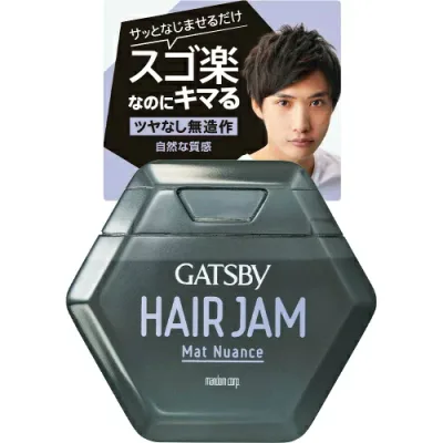 【まとめ買い×003】MANDOM マンダム GATSBY ギャツビー ヘアジャム マットニュアンス 110ml ×003点セット(4902806106169)