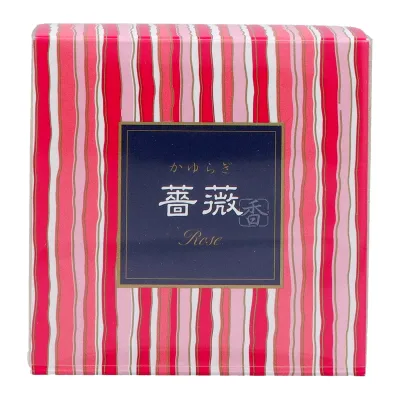 【まとめ買い×006】日本香堂 お香 インセンス 「かゆらぎ 薔薇 コーン型12個入」×006点セット(4902125384552)