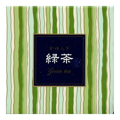 【まとめ買い×006】お香 インセンス 「かゆらぎ 緑茶 コーン型12個入」 ×006点セット(4902125384569)