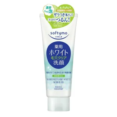 【送料無料・まとめ買い×10】コーセー ソフティモ 薬用 洗顔フォーム ホワイト スクラブイン 150g ×10点セット(4971710390247)