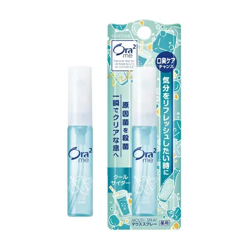 【まとめ買い×6】サンスター オーラ2 ブレスファイン マウススプレー クールサイダー 6ml ×6点セット(4901616009400)