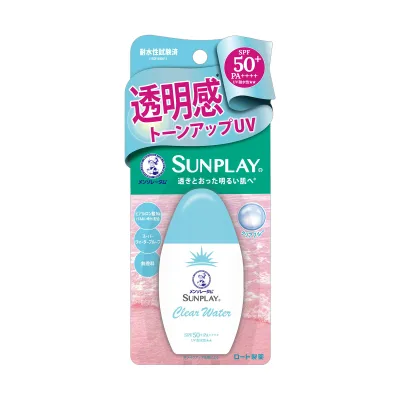 【送料無料・まとめ買い×10】ロート製薬 メンソレータム サンプレイ クリアウォーター 日焼け止め 30g ×10点セット SPF50+ PA++++(4987241157822)