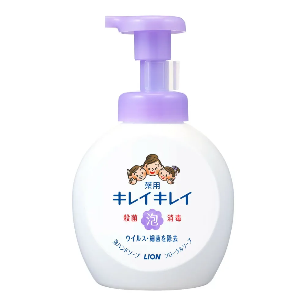 【送料無料・まとめ買い×10】ライオン キレイキレイ 薬用 泡ハンドソープ 本体大型サイズ フローラルソープの香り 500ml×10点セット(4903301269069)